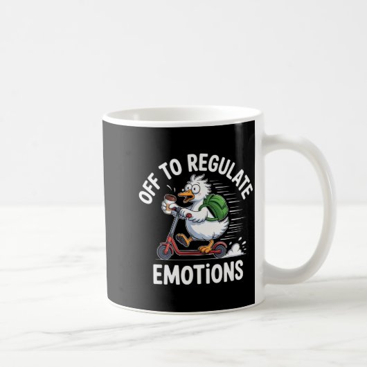 Gans om emoties te reguleren  koffiemok (Rechts)