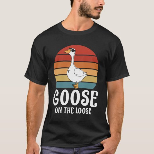 Gans op de los t-shirt (Voorkant)
