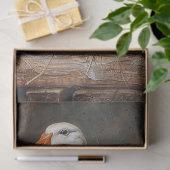 Gans op een Nest Schilderij Decoupage Tissuepapier (Geschenk)