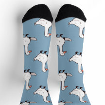 Gans op het losse patroon