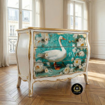  Gans Rustieke Bloemen Decoupage