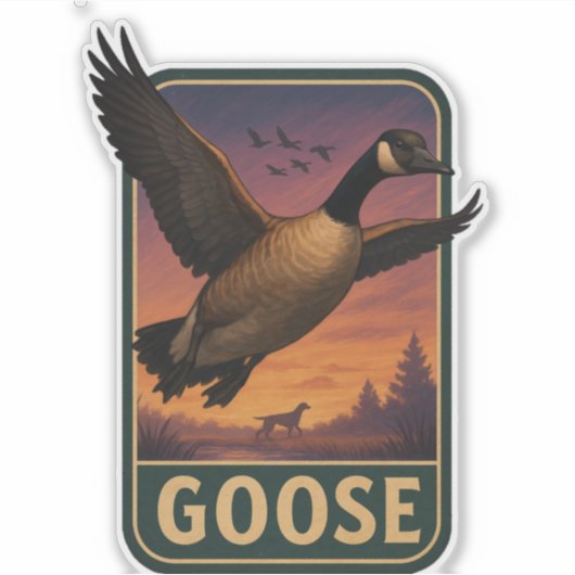 Gans Sticker  (Voorkant)