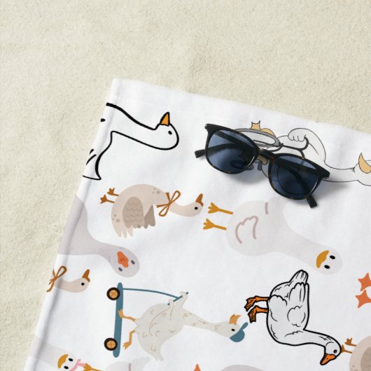 gans strandlaken (In situ)