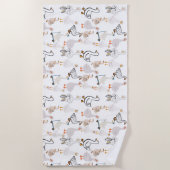 gans strandlaken (Voorkant)