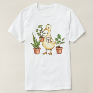 Gans Tuinieren Aangedreven door Planten & Koffie V T-shirt