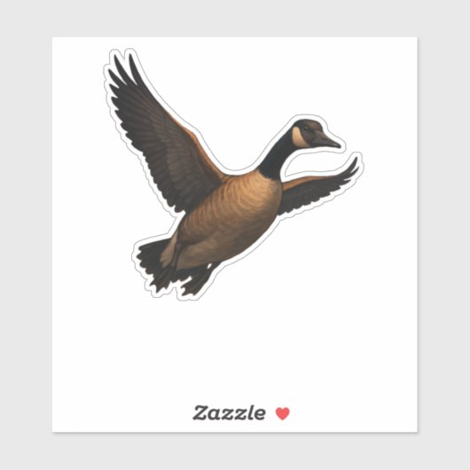 Gans Uitsnijdsticker Sticker (Vel)