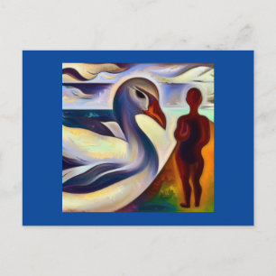 Gans van gedistilleerde dieren 2 briefkaart