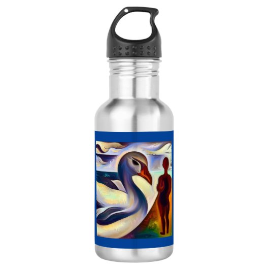 Gans van gedistilleerde dieren 2 waterfles  (Voorkant)