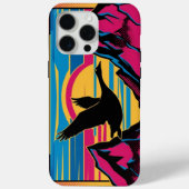 Gans vliegen bij zonsondergang Case-Mate iPhone case (Achterkant)