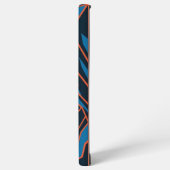 Gans vliegen bij zonsondergang samsung galaxy hoesje (Linkerkant)