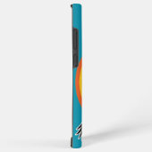 Gans vliegen bij zonsondergang samsung galaxy hoesje (Rechterkant)