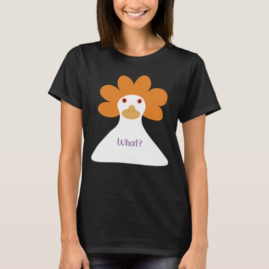 Gans Wat? T-shirt (Voorkant)