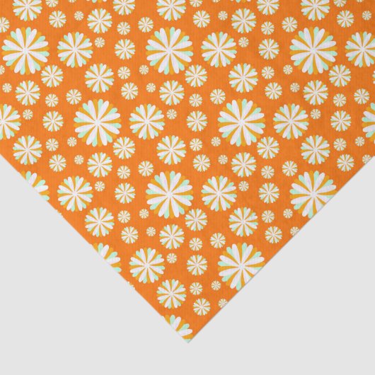 Gänseblümchen Muster Tissuepapier (Detail)