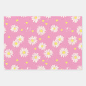 Gänseblümchen rosa, lila. inpakpapier vel (Voorkant 2)