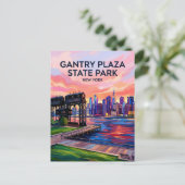 Gantry Plaza State Park VS Briefkaart (Staand voorkant)