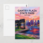 Gantry Plaza State Park VS Briefkaart (Voorkant / Achterkant)