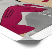 🧤 Gants Jouvin, 1920s Franse  handschoenen Poster (Hoek)