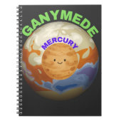 Ganymede vs Mercury | Space Science  Notitieboek (Voorkant)