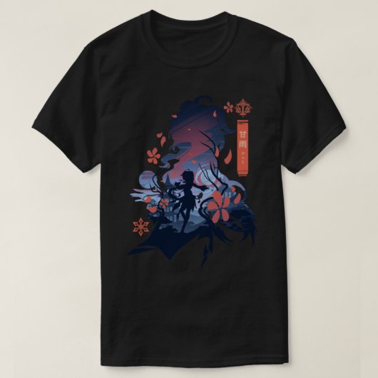 Ganyu - Genshin Impact T-shirt (Design voorkant)