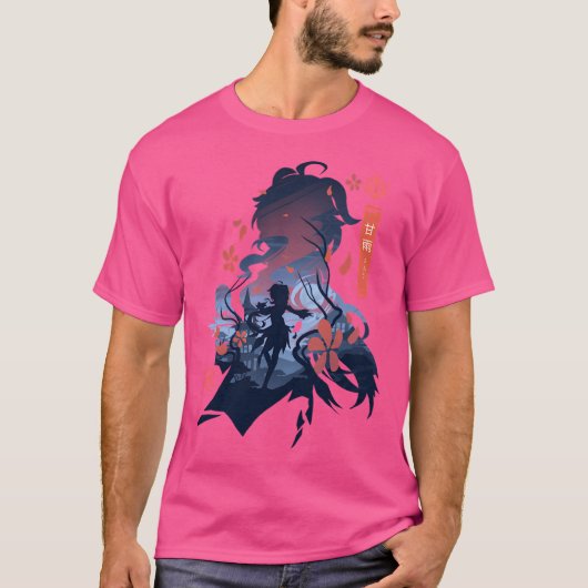 Ganyu - Genshin Impact T-shirt (Voorkant)
