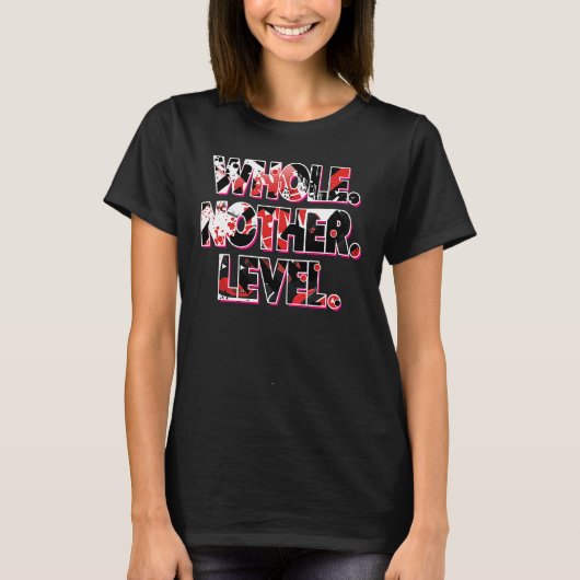 Ganz ander niveau Red Thunder 4s T-shirt (Voorkant)