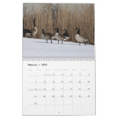 Ganzen 2027 kalender (Feb 2027)