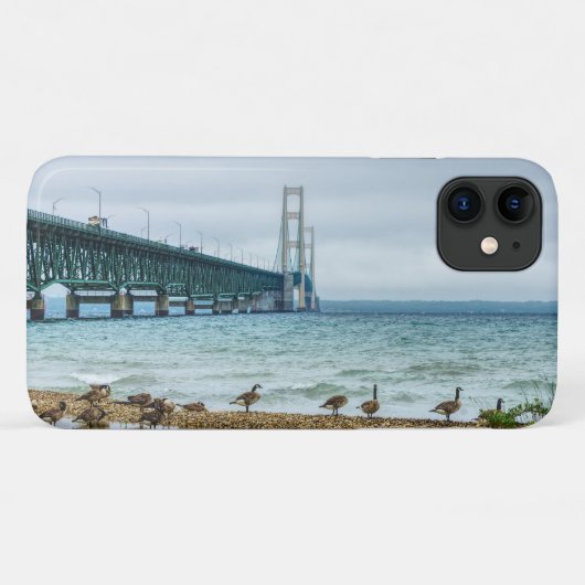 Ganzen bij Mighty Mac Case-Mate iPhone Case (Achterkant (horizontaal))