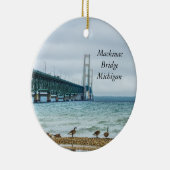 Ganzen bij Mighty Mac Keramisch Ornament (Rechts)