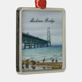 Ganzen bij Mighty Mac Metalen Ornament (Rechts)