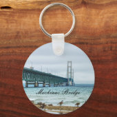 Ganzen bij Mighty Mac Sleutelhanger (Voorkant)