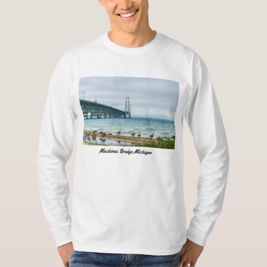 Ganzen bij Mighty Mac T-shirt (Voorkant)