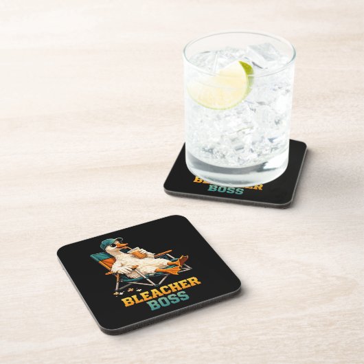 Ganzen Bleacher Baas Bier Onderzetter (Rechterzijde)