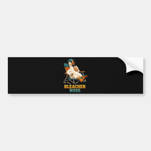 Ganzen Bleacher Baas Bumpersticker