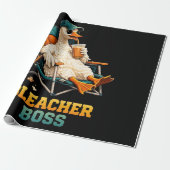 Ganzen Bleacher Baas Cadeaupapier (Uitgerold)