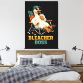 Ganzen Bleacher Baas Canvas Afdruk (Insitu (Slaapkamer))