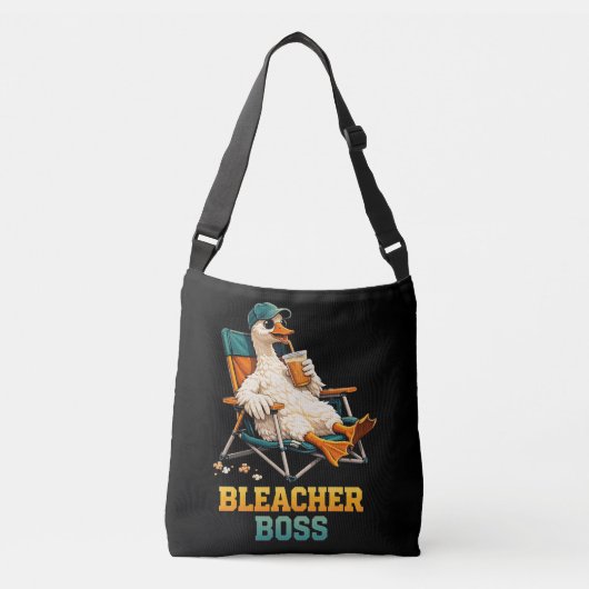 Ganzen Bleacher Baas Crossbody Tas (Voorkant)