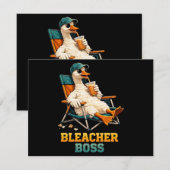 Ganzen Bleacher Baas Kaart (Voorkant / Achterkant)