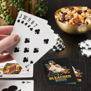 Ganzen Bleacher Baas Pokerkaarten