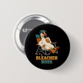 Ganzen Bleacher Baas Ronde Button 5,7 Cm (Voorkant /achterkant)