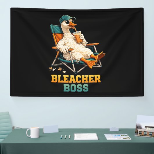 Ganzen Bleacher Baas Spandoek (Beurs)