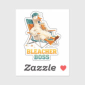 Ganzen Bleacher Baas Sticker (Vel)
