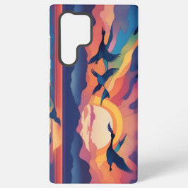 Ganzen boven water samsung galaxy hoesje