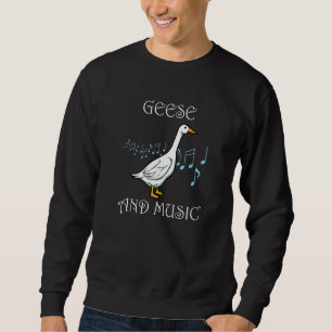 Ganzen en Muziek Muzikant Sleutel Piano Gans Premi Trui