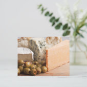 ganzen en olijven briefkaart (Staand voorkant)