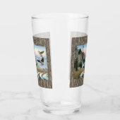 ganzen in een Boerderij Glas (Links)