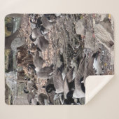 Ganzen in het Park Sherpa Deken (Voorkant (horizontaal))