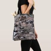 Ganzen in het park tote bag (Dichtbij)