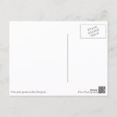 ganzen in het witte-tekstbriefkaart Périgord Briefkaart (Achterkant)