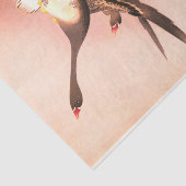 GANZEN IN VLUCHT JAPANS PRINT Tissue Paper Tissuepapier (Detail)