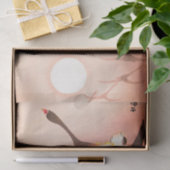 GANZEN IN VLUCHT JAPANS PRINT Tissue Paper Tissuepapier (Geschenk)